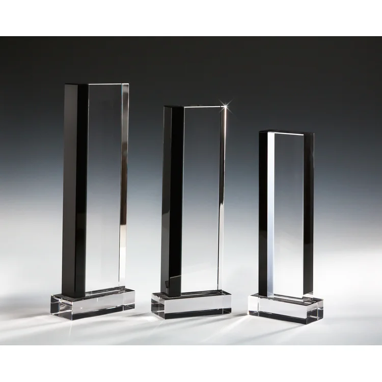 Glastrophäen Schwarze Verzierung 67476 - 67478