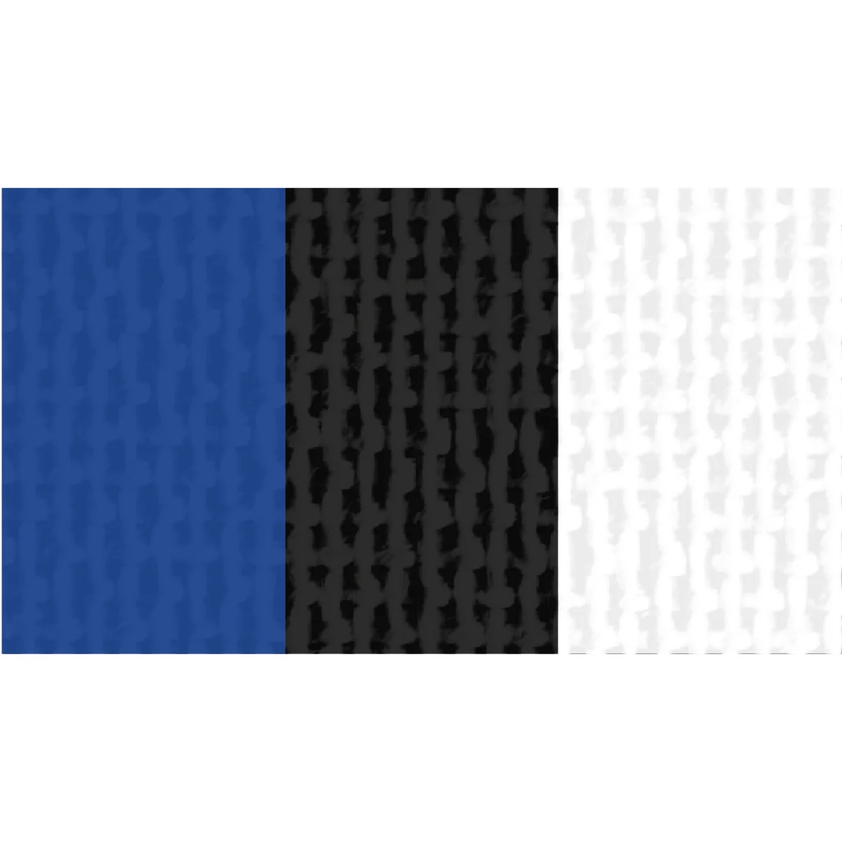 Halsband Blau-Schwarz-Weiß