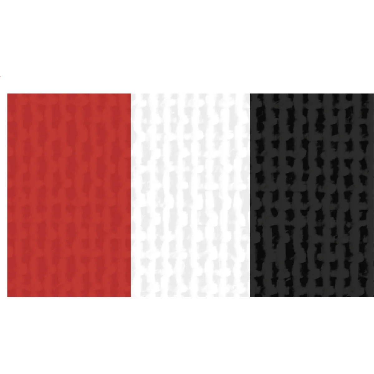 Halsband Rot-Weiß-Schwarz