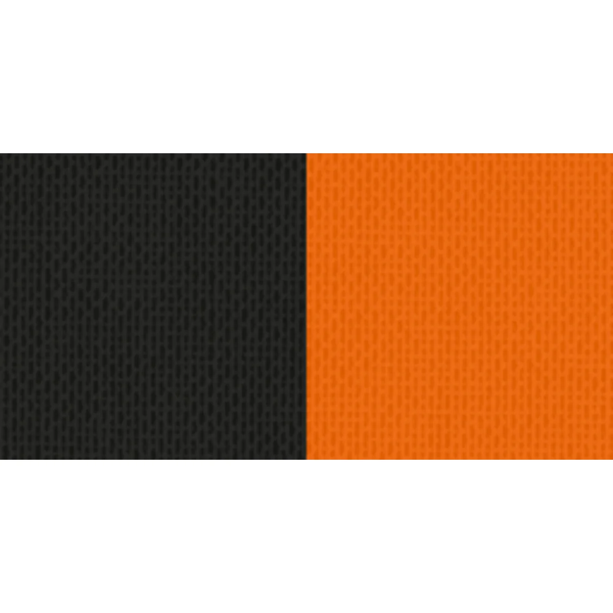 Halsband Schwarz -Orange