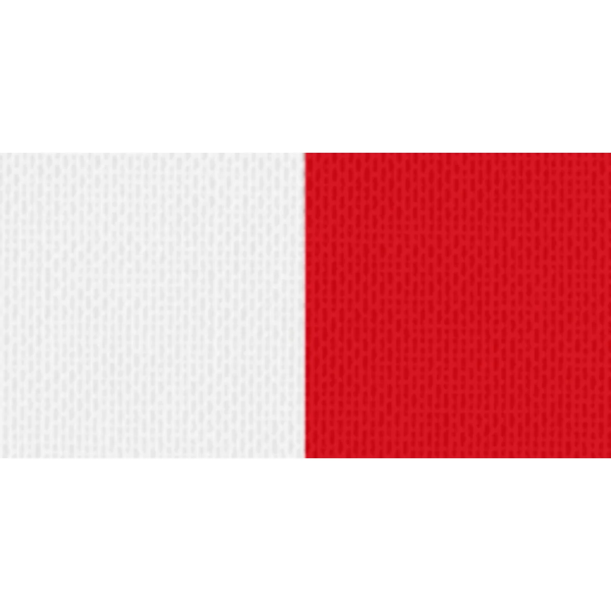 Halsband Weiß-Rot