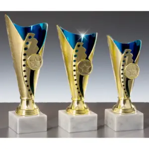3er-Serie Trophäen go-bl.